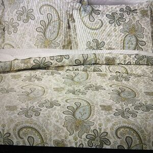 Pottery Barn Charlie Duvet Set (King)